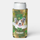 Douane Australian Shepherd Gold St. Patricks Day (Seltzer Voorkant)