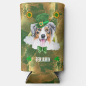 Douane Australian Shepherd Gold St. Patricks Day (Voorkant)