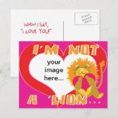 Douane ben ik geen Briefkaart van de Leeuw (Voorkant / Achterkant)