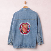 DOUANE BERICHT Geen Donald Trump T-shirt Denim Jacket (Hangar)