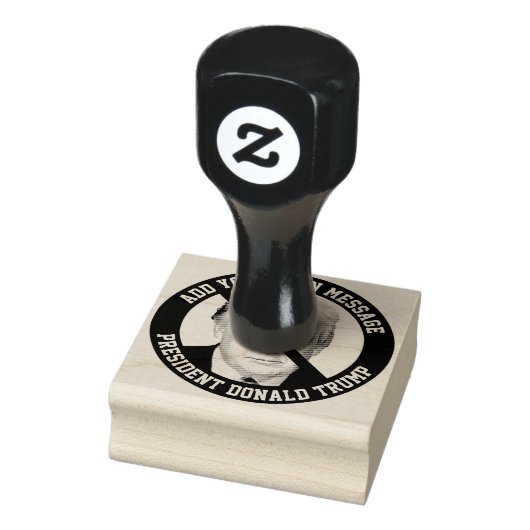 DOUANE BERICHT Nr. Donald Trump Rubberstempel (Stempel)