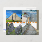 DOUANE-BRIEFKAARTEN - CANCUN COLLAGE 3 BRIEFKAART (Voorkant / Achterkant)