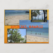 DOUANE BRIEFKAARTEN - HAWAII COLLAGE# 2 (Voorkant)