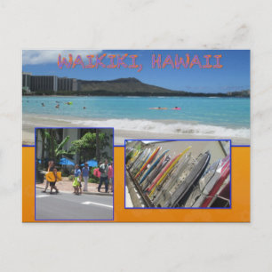 DOUANE BRIEFKAARTEN - HAWAII COLLAGE# 7