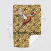 Douane camouflage golfbal handdoek (Insitu)