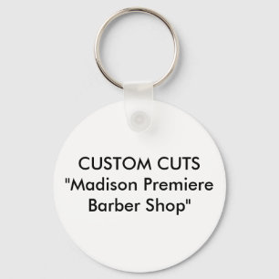DOUANE CUTS"Madison Premiere Barber Shop" Sleutelhanger