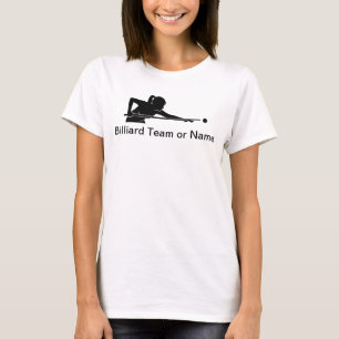 Douane Dames Biljart Poolcompetitie Team T-shirts