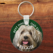 Douane Dog Pap Tibetan Terrier Sleutelhanger (Voorkant)