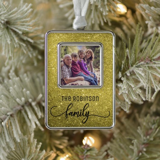 DOUANE FAMILIE FOTO CHRISTMAS ORNAMENT (Boom)
