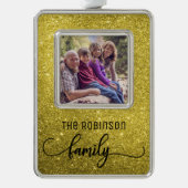 DOUANE FAMILIE FOTO CHRISTMAS ORNAMENT (Voorkant)