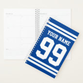 Douane-football sportnummer en naam planner (Display)