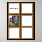 DOUANE FOTO COLLAGE POSTER (Voorkant)