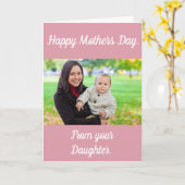 Douane, Foto, de Kaart van het Moederdag (Gele Bloem)