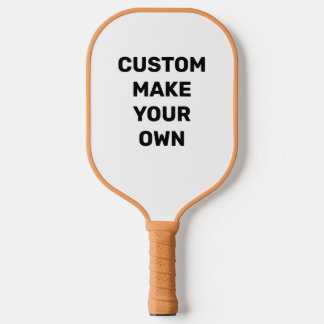 Douane gepersonaliseerde PICKLEBALL PADDLE Blanco
