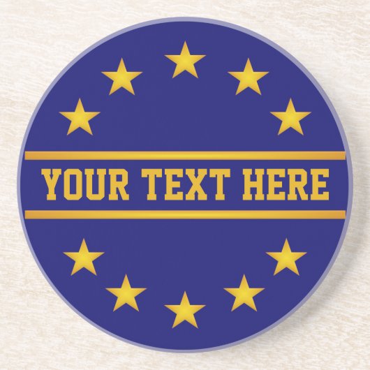 DOUANE GOLDEN STARS onderzetter (Voorkant)