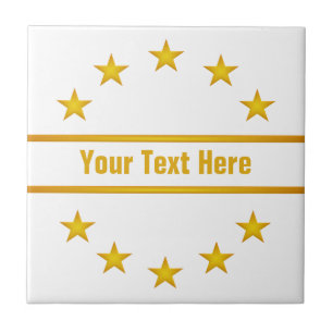 DOUANE GOLDEN STARS tegel Tegeltje