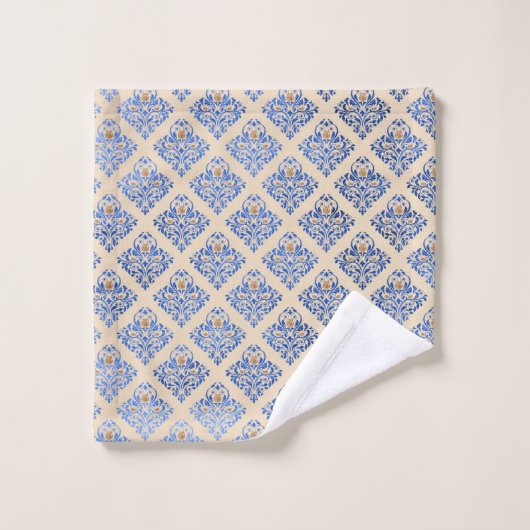 DOUANE HAMPTON BLUE BATHROOM TOWEL SET BAD HANDDOEK (Wasdoekje)