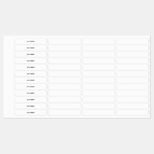 DOUANE IJZER OP ETIKETTERS LABELS