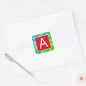 DOUANE INITIAAL STICKER VOOR ENVELOPE OF CHRISTMAS (Envelop)
