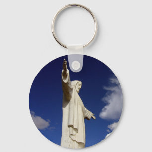 douane-jesusstandbeeld sleutelhanger