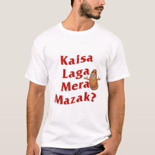 Douane Kaisa Laga Mera Mazak Desi Indian Funny T-shirt