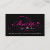 DOUANE - MAKEUP ARTIST VISITEKAARTJE (Voorkant)