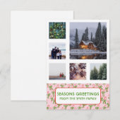 DOUANE PHOTOS Sweet Candy Candes kerstkaarten (Voorkant / Achterkant)