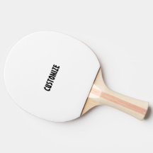 DOUANE PONG PADDLE RUBBER TERUG