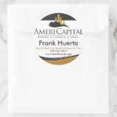 DOUANE Real Estate Seals V3 Ronde Sticker (Tas)