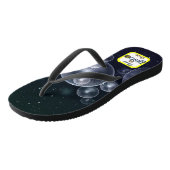 Douane Retro Disco Bachelorette Party Disco Bride Teenslippers (Schuin)