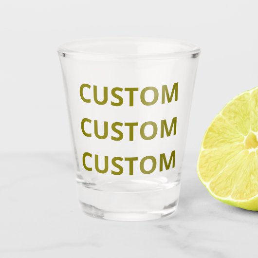 DOUANE SHOT GLAS (Voorkant)