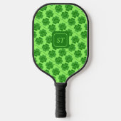 Douane St Patrick's Day Shamrock Green Clover Pickleball Paddle (Voorkant)