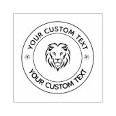 Douane Stempel van Rubber (Afrduk)