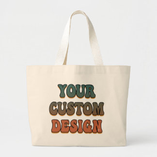 Douane tas, Bruidsmeisje cadeau tas, Geborduurd Grote Tote Bag