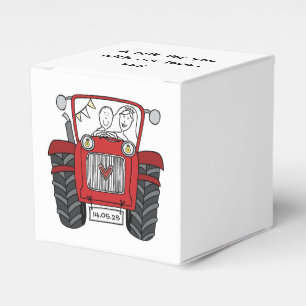 Douane Tractor Country Weddenschap met als positie Bedankdoosjes