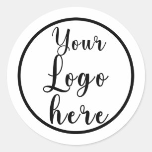Douane Uw Logo Bedrijfs van het Bedrijf Ronde Sticker