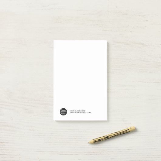 Douane Uw Logo van het Bedrijf Post-it® Notes (Op bureau)