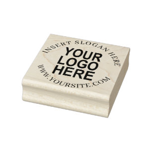 Douane Uw Logo van het Bedrijf Rubberstempel