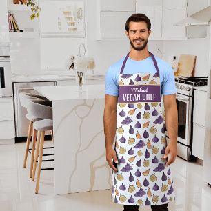 Douane Vegan Kitchen, figuren en druiven Schort