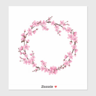 DOUANE VINYL-STICKER: KERRY BLOSSOM WREATH STICKER