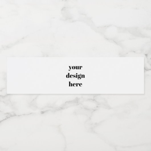 Douane Waterfles Etiket (Enkel label)