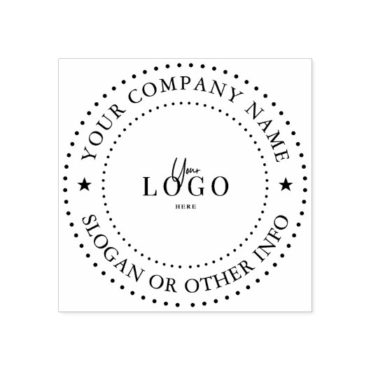 Douane Zakelijk Logo Rubber Stempel (Afrduk)