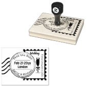 Douane Zegel Huwelijk Stempel POSTAGE stijl (Gestempeld)