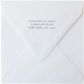 Douaneadres Moderne Zelfinking Stempel