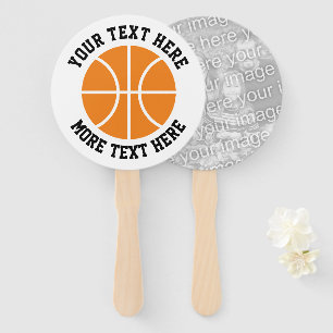 Douanebasketbal afstudeerfeest foto handventilator handwaaier