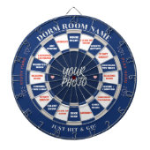 Douanefotovorm Dartboard voor Activiteitenbesluit Dartbord (Voorkant)