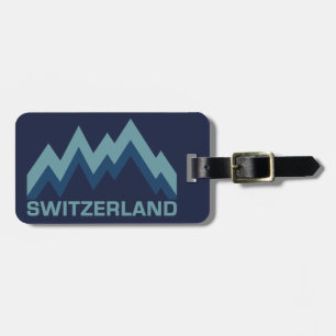 Douanegebied ZWITSERLAND bagagelabel