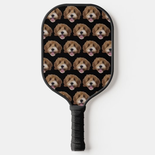 Douanegezichten Pickleball Paddle, Gepersonaliseer Paddle (Voorkant)