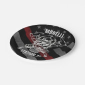 Douanenaam Brandweerpost Papieren Bordje (Gekanteld)