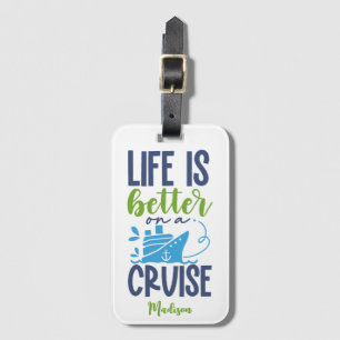 Douanenaam Cruise Bagagelabel